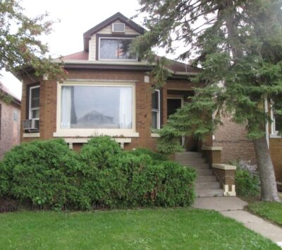 Photo of one of two homes we used energy efficiency techniques on.